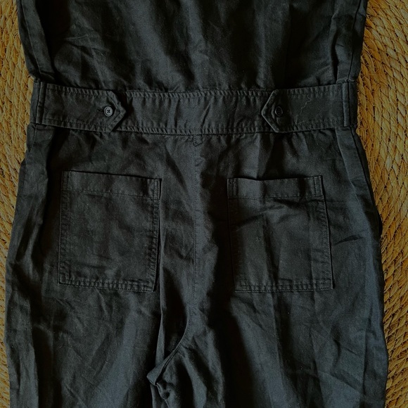 Wilfred Free “ Kal” utility jumpsuit sz 4 black - Picture 5 of 8